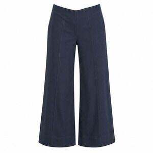 Brand Womens Wide Leg Trousers Black XL Minimalist Office Career High Rise